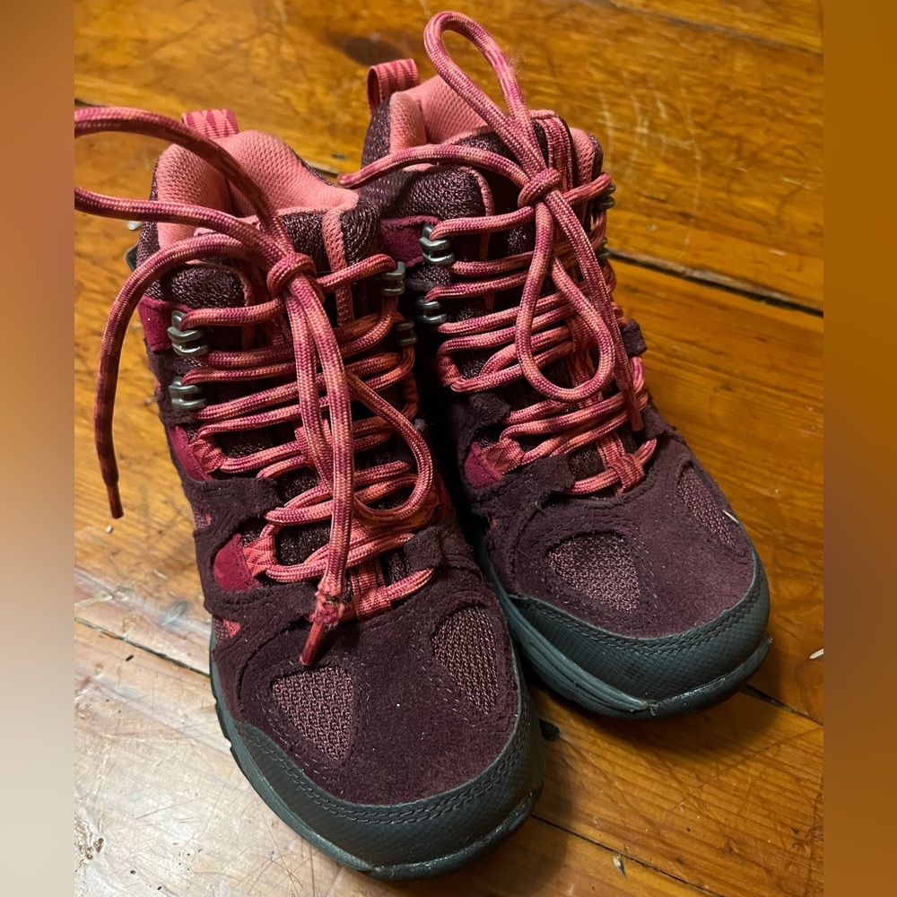 Kids LL Bean hiking boots size 13